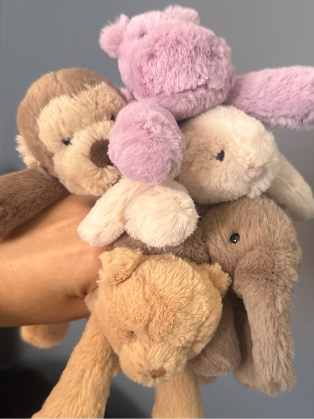 Jellycat Tiny Smudge Animal Bundle